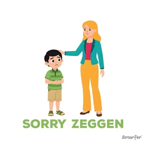 Pictogram - Sorry zeggen