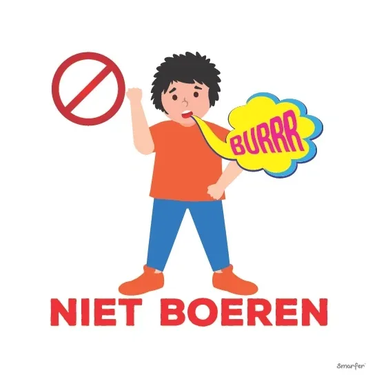 Pictogram - Niet boeren