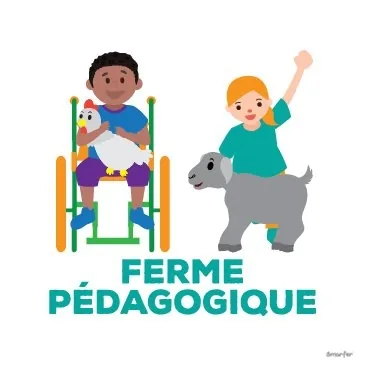 Pictogramme - Ferme pédagogique