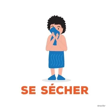 Pictogramme - Se sécher