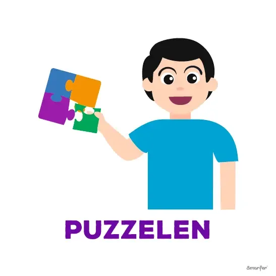 Pictogram - Puzzelen