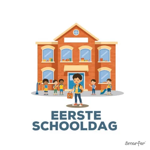 Pictogram - Eerste Schooldag