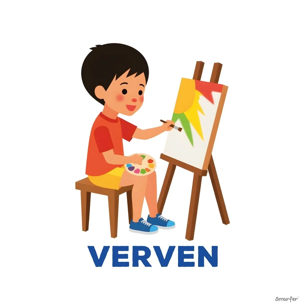 Pictogram - Verven