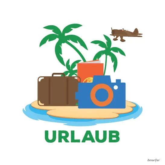 Piktogramm - Urlaub