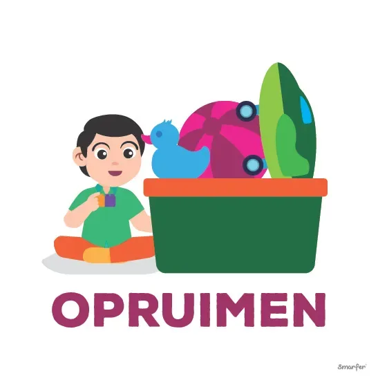 Pictogram - Opruimen