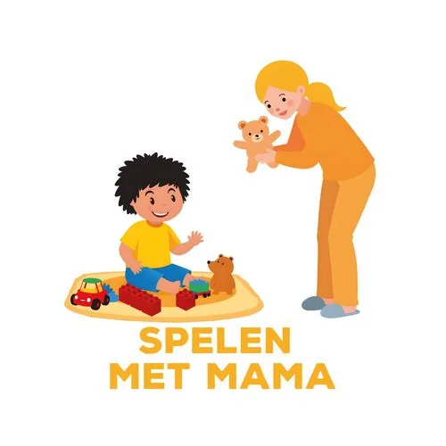 Pictogram - Spelen met Mama