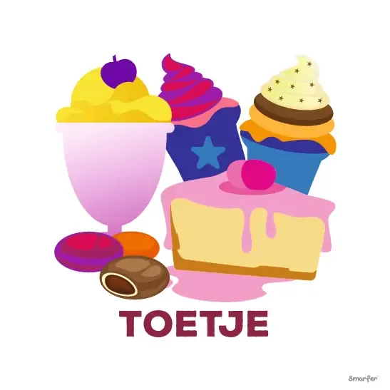 Pictogram - Toetje