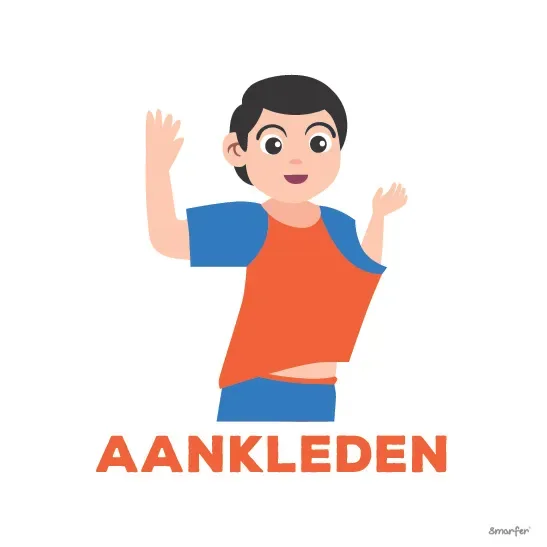 Pictogram - Aankleden