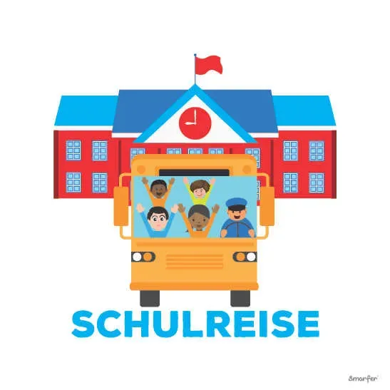 Piktogramm - Schulreise