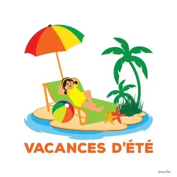 Pictogramme - Vacances d'été