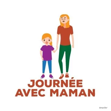 Pictogramme - Journée avec maman