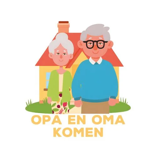 Pictogram - Opa en Oma Komen