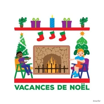 Pictogramme - Vacances de Noël
