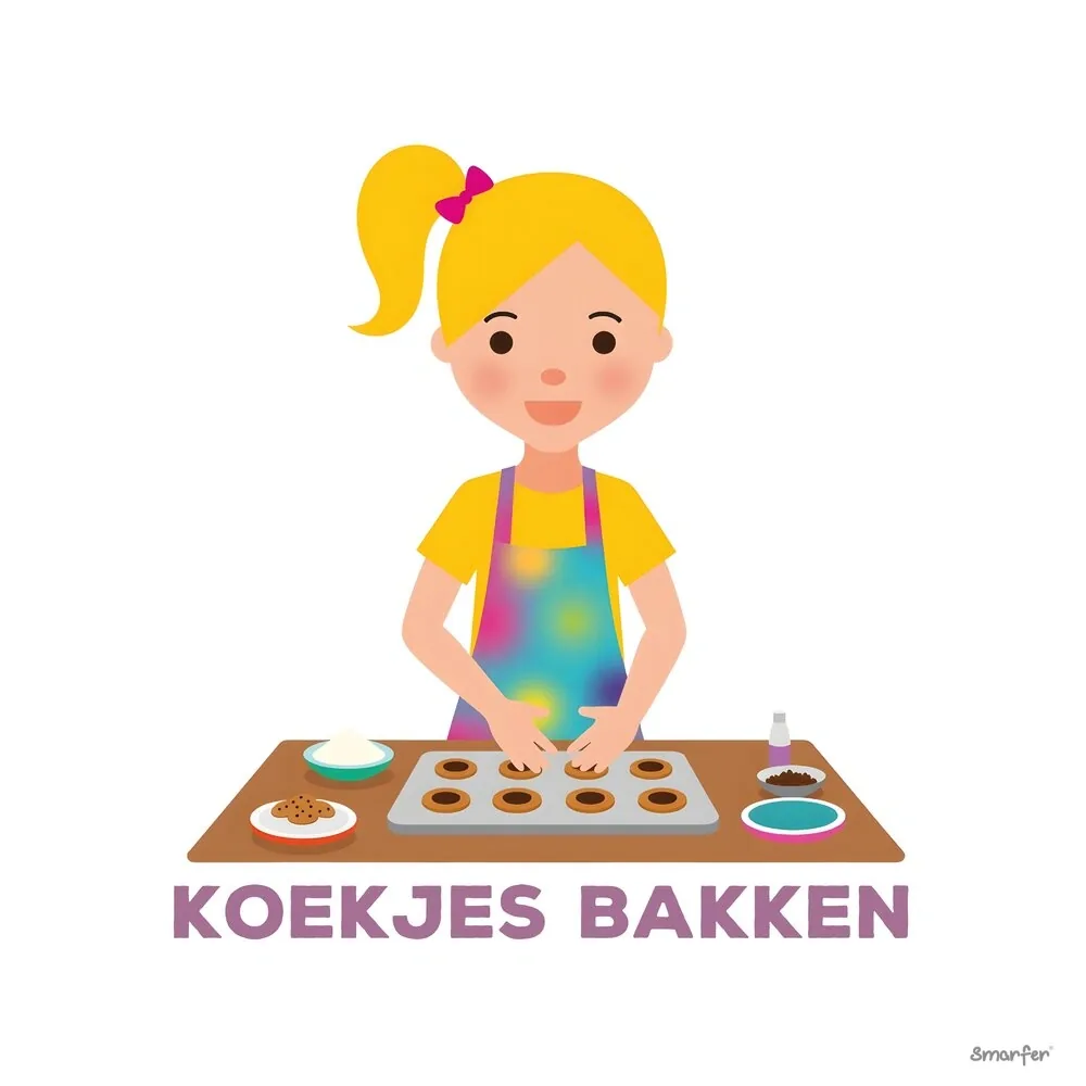 Pictogram - Koekjes bakken