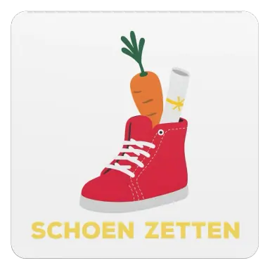 Pictogram - Schoen zetten - Afbeelding 1