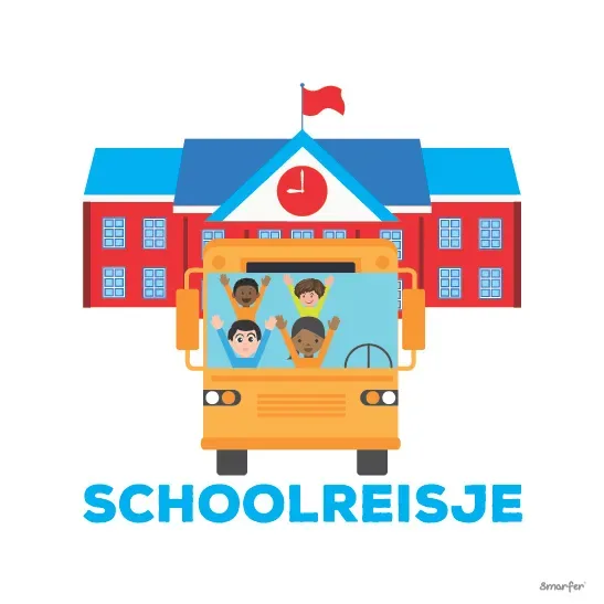 Pictogram - Schoolreisje