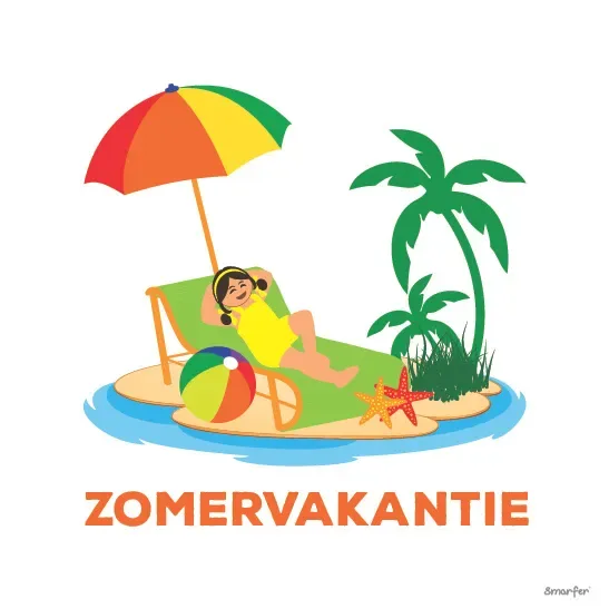 Pictogram - Zomervakantie
