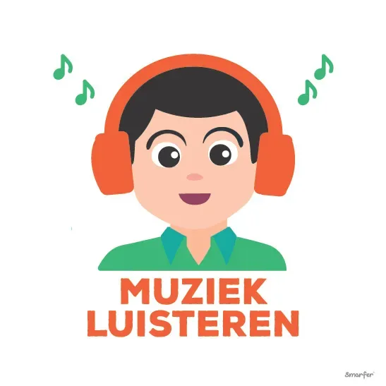 Pictogram - Muziek luisteren