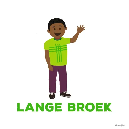 Pictogram - Lange broek