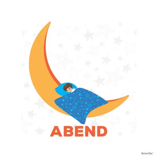 Piktogramm - Abend