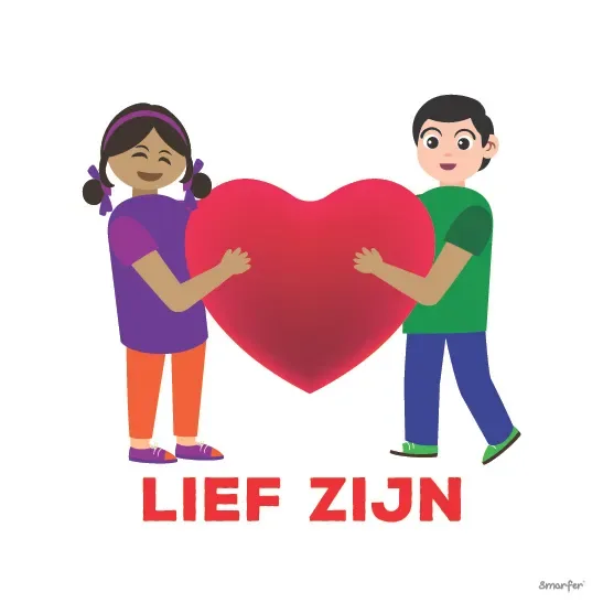 Pictogram - Lief zijn