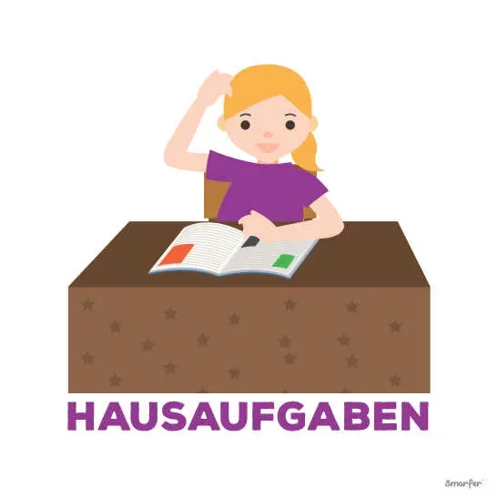 Piktogramm - Hausaufgaben