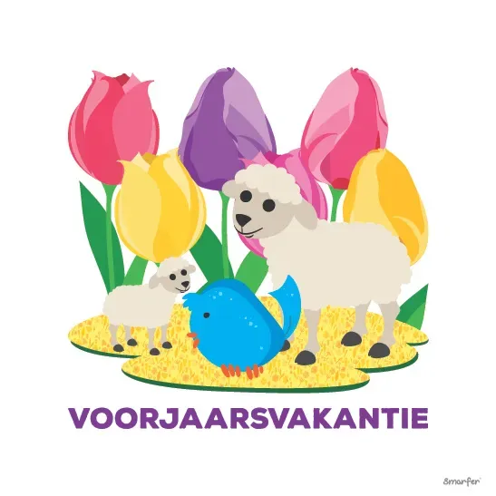 Pictogram - Voorjaarsvakantie