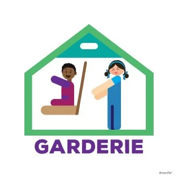 Pictogramme - Garderie