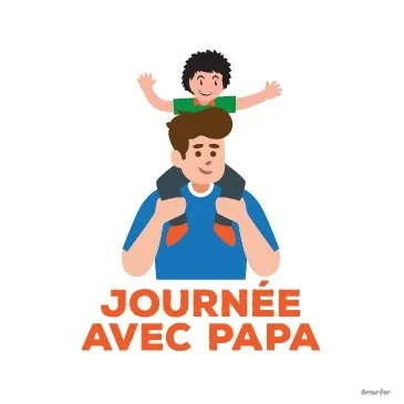 Pictogramme - Journée avec papa