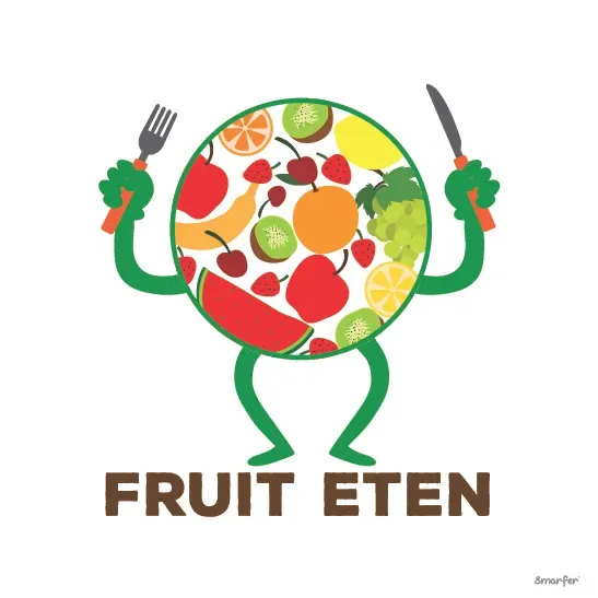 Pictogram - Fruit eten