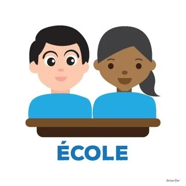 Pictogramme - École