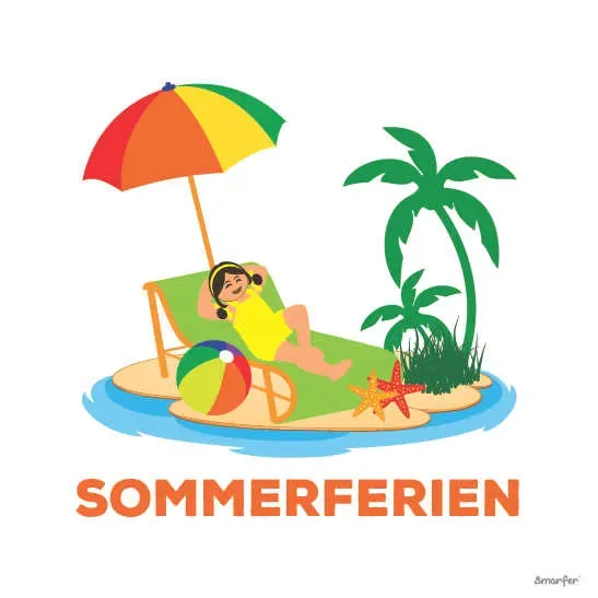 Piktogramm - Sommerferien