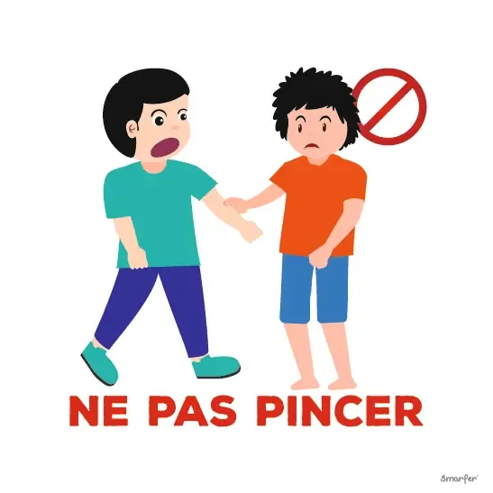 Pictogramme - Ne pas pincer