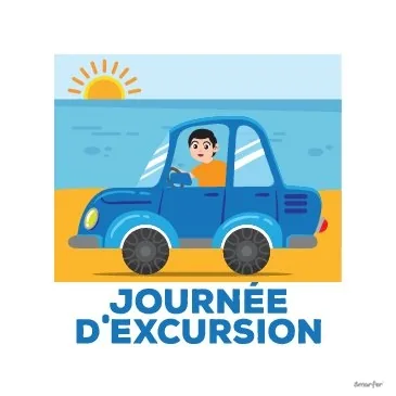 Pictogramme - Journée d'excursion