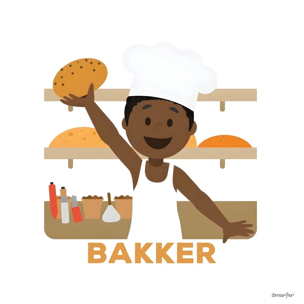 Pictogram - Bakker
