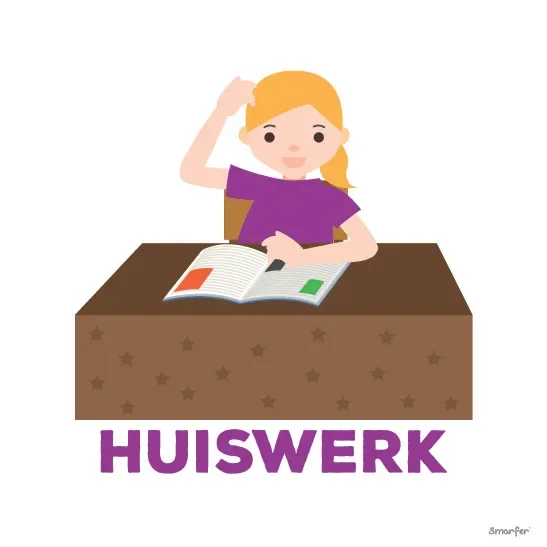 Pictogram - Huiswerk