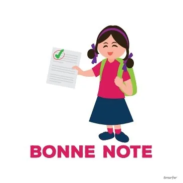 Pictogramme - Bonne note