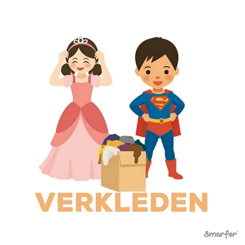 Pictogram - Verkleden