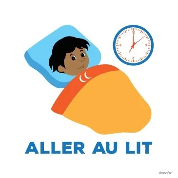 Pictogramme - Aller au lit