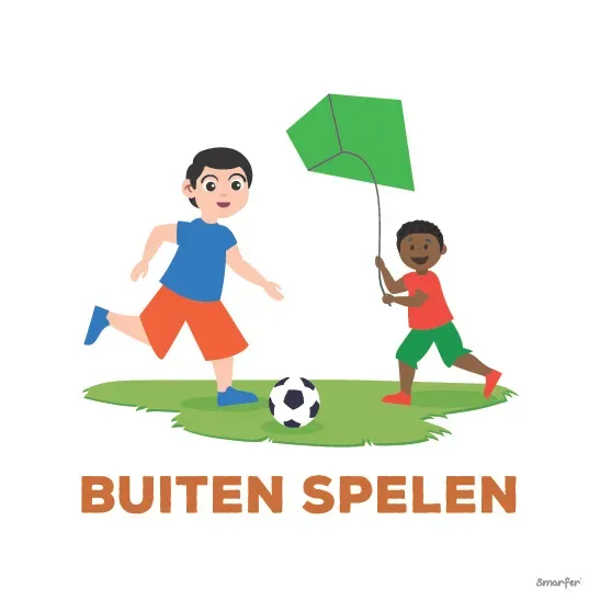 Pictogram - Buiten spelen
