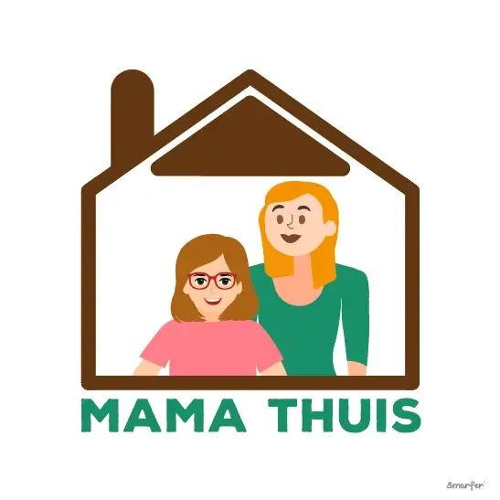 Pictogram - Mama thuis