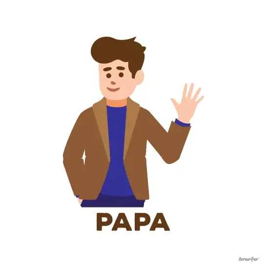 Pictogram - Papa