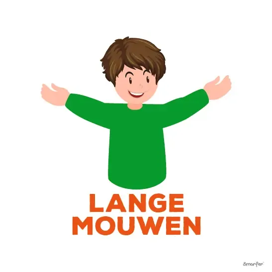 Pictogram - Lange mouwen