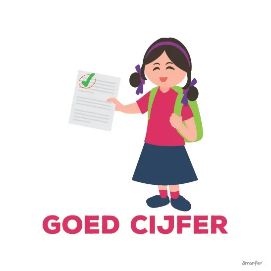 Pictogram - Goed cijfer