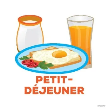 Pictogramme - Petit-déjeuner