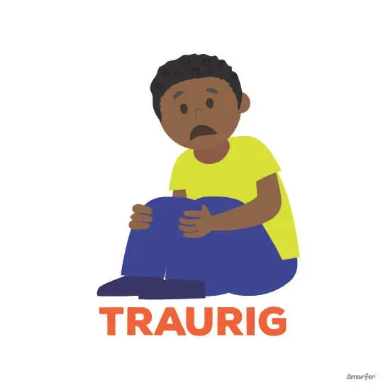 Piktogramm - Traurig