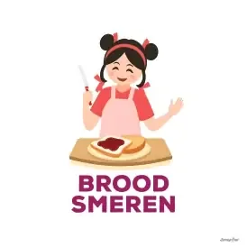 Pictogram - Brood smeren