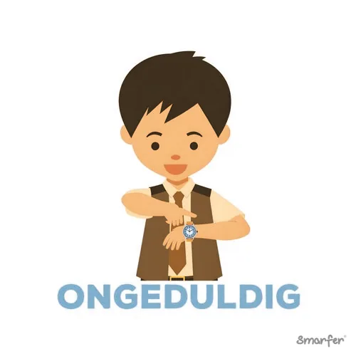 Pictogram - Ongeduldig