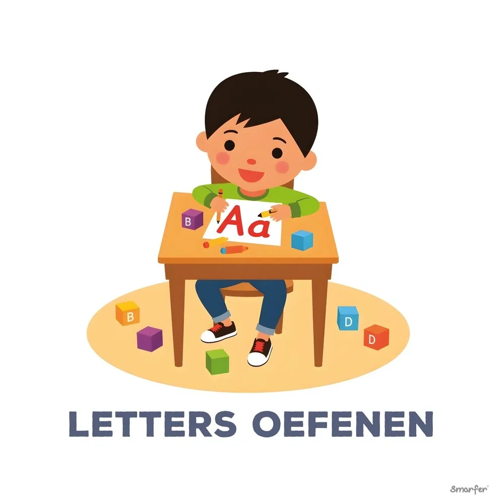 Pictogram - Letters oefenen