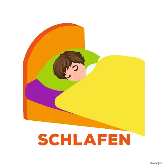 Piktogramm – Schlafen